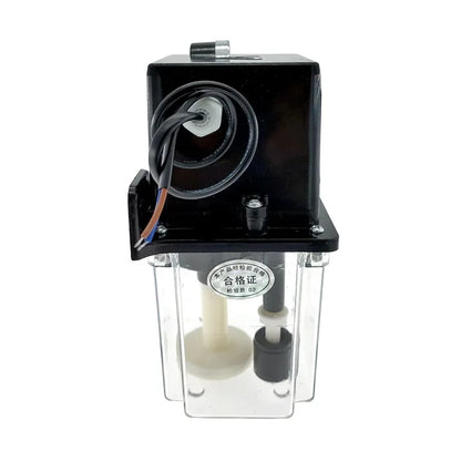 2L Lubricant Pump Automatic Lubricating Oil Pump Volt AC 220V CNC Electromagnetic Lubrication Pump Lubricator