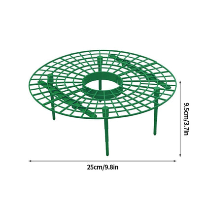 Green Strawberry Planting Stand Plastic Plant Support Cage Garden Anti-rot Strawberry Growing Racks Holder with 3/4Sturdy Legs