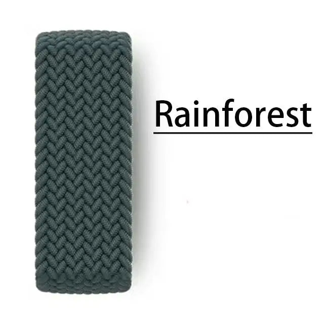 Band For Apple watch Series 10 11 46mm 42mm 9 7 8 5 SE 6 44mm 45mm 40mm 41mm Ultra 49mm bracelet correa Braided Solo Loop Strap