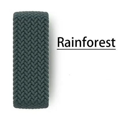 Band For Apple watch Series 10 11 46mm 42mm 9 7 8 5 SE 6 44mm 45mm 40mm 41mm Ultra 49mm bracelet correa Braided Solo Loop Strap