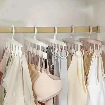 12-Hook Rotating Hanger – Space-Saving Closet Organizer for Ties, Belts, Underwear, Skirts | Portable Home & Dorm Storage