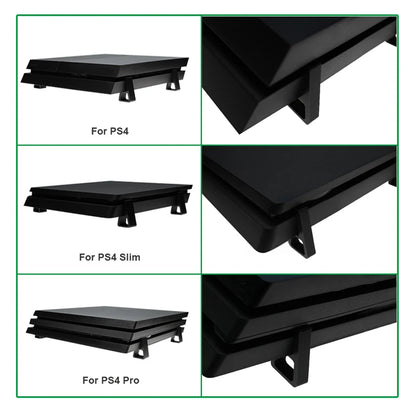 4Pcs Cooling Horizontal Holder For PS4 Heighten Feet Bracket Stand For PS4 Slim Pro Mounted Stand Base For PS4 Accessories