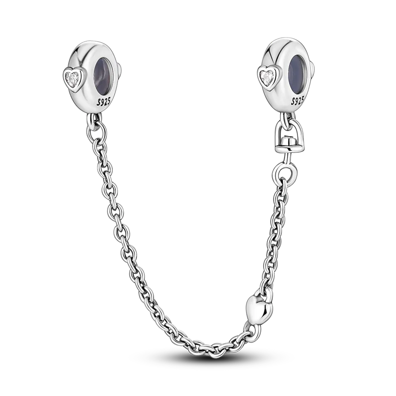 Charms Bead 925 Sterling Silver Pink Butterfly Luminous Firefly Dangle