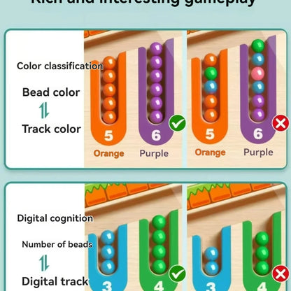 Children's Magnetic Maze Walking Ball Baby Concentration Training, Writing Logic Thinking 3 year Old Early Education Puzzle To
