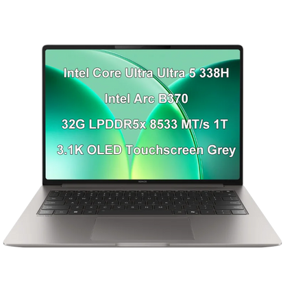 Honor MagicBook Pro 14 2026 Laptop14.6" 3.1K OLED Touchscreen Ultra5/Ultra X7  32GB RAM 1TB SSD 92Wh Long Battery Life PC Laptop
