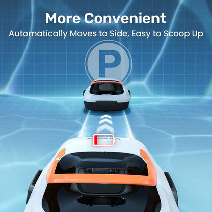 2026 New Gosvor Pool Cleaner Robot Pool Vacuum, Dual Cleaning Modes, Cordless Robotic Pool Cleaner Lasts 90 Mis, Self-Parking, Portable, 1200-1900GPH, Ideal for Above Ground Pool up to 860 sq.ft