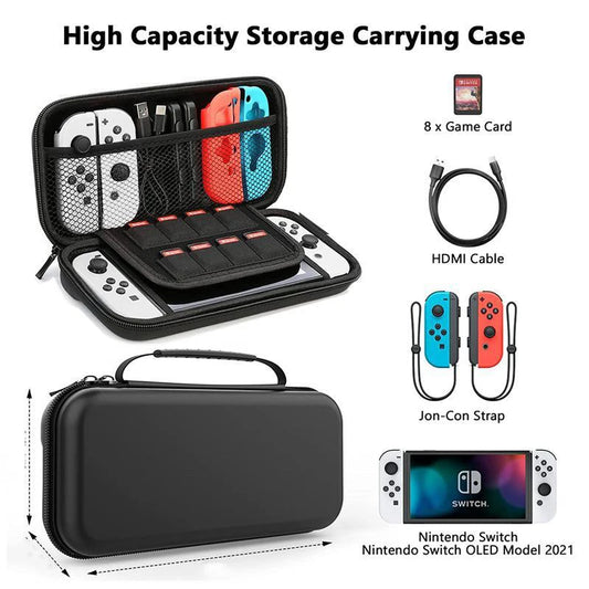 Portable Storage Bag For Nintend Switch Game Console Travel Handheld Carrying Case For Nintend Switch Oled Lite Game Accessories