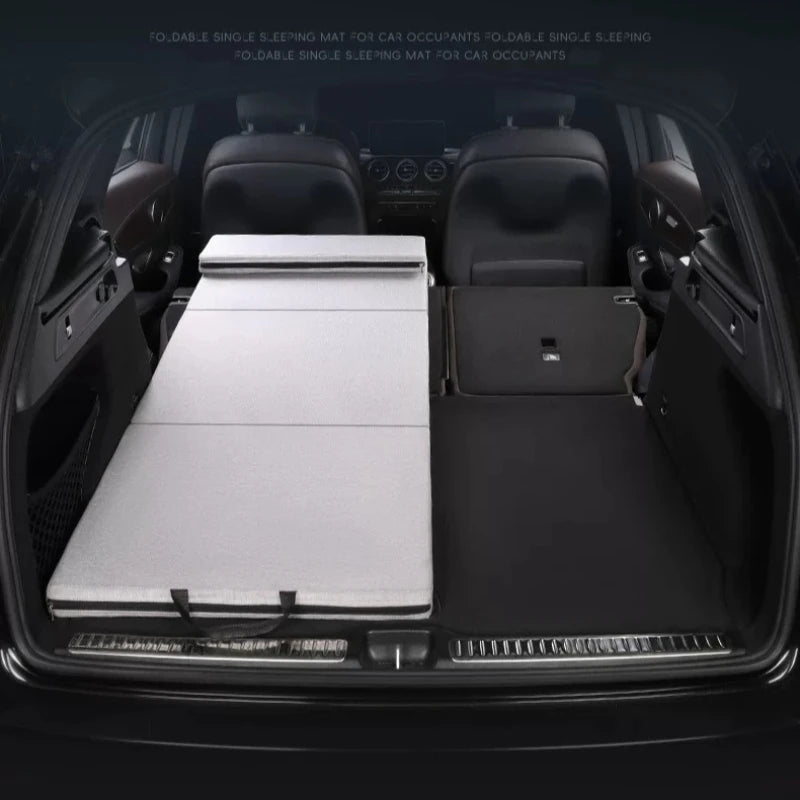 Folding Camping Bed Portable With Mattress For Car SUV Space Saving Foldable Cot For Adults Outdoor Travel Home Office Nap
