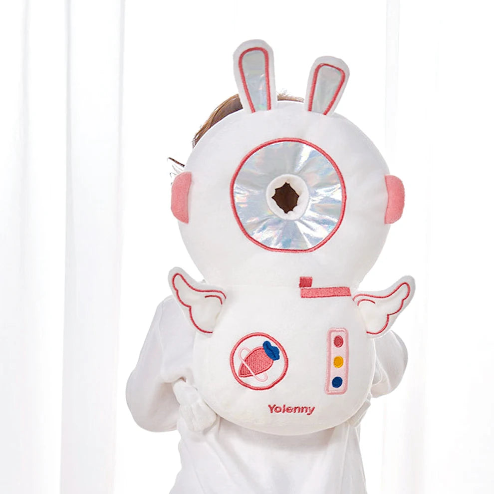 1pc Baby Head Protector Pillow - Protective Backpack, Anti-Fall Head Pillow, Adjustable Baby Head Protection Pad, Comfortable, Cute Cartoon Design, Suitable for Baby Walking and Crawling