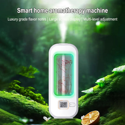 Aromatherapy Machine Automatic Home Fragrance Machine Essential Oil Diffuser Nebulizer for Kitchen and Toilet Deodorization