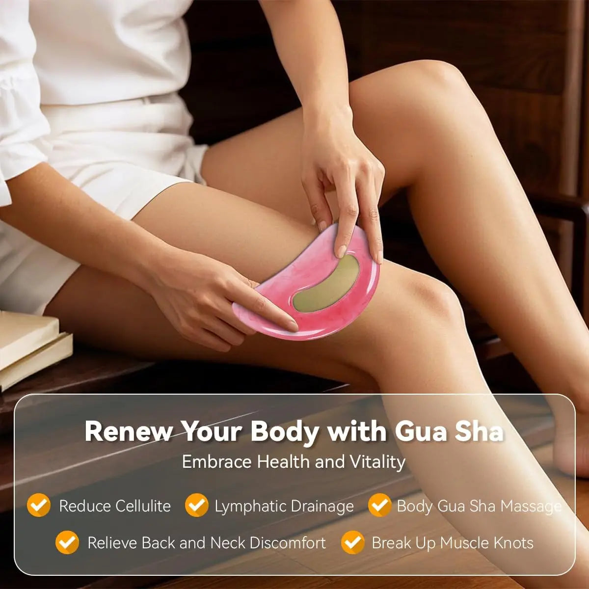 Resin Body Gua Sha Massage Tool Neck Back Massager Body Leg Foot Guasha Scraping Acupuncture Tool Resin Guasha Board