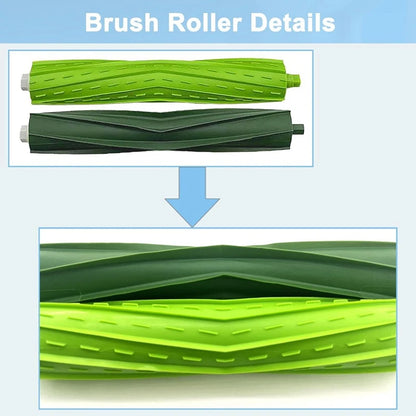 Rubber Roller Brush For Irobot Roomba E I J Series E5 E6 E7 I3 I3+ I4 I4+ I5 I6 I6+ I7 I7+ I8 I8+ J6+ J7 J7+ Spare Parts