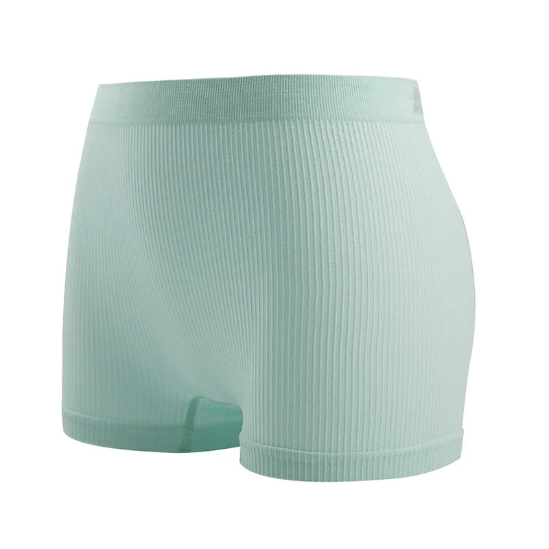 Seamless Boyshort Panties For Women High Waist Breathable Underwear Comfortable Lingerie Female Intimate Boyshorts