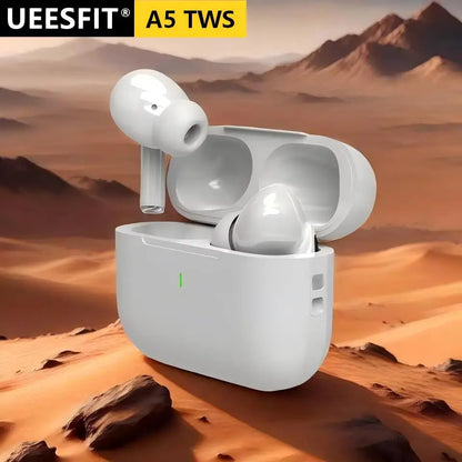 UEESFIT A5 TWS Bluetooth Earphones HiFi Sound Headphones Headset True Wireless Bluetooth Earphones ANC Noise Canceling Earbuds