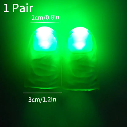 1/5pcs Luminous Thumb Glowing Props Thumb Finger Light Magic Trick Glow in The Dark Light Up Home Party Decoration