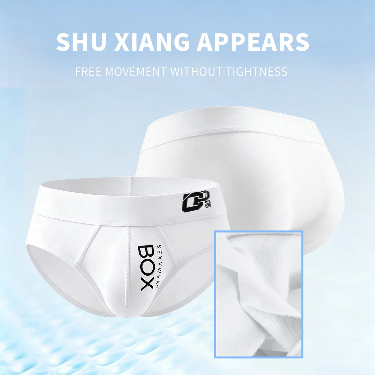 1/2Pcs High Quality Low Waist Sexy Mens Underwear Briefs Letter Print Men's Lingerie Cotton Men's Briefs Bikini Man Underpants