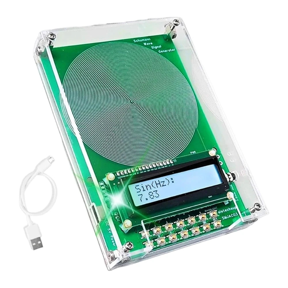 for schumannwave Resonance Frequency Generator V2 for custom Adjustable 7.83Hz with Energy Saving Design for Relaxation and