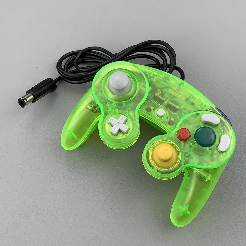 New Wired Game Controller for GameCube NGC Single Button Wired Gamepad Joystick for NGC Game Console Dropshipping