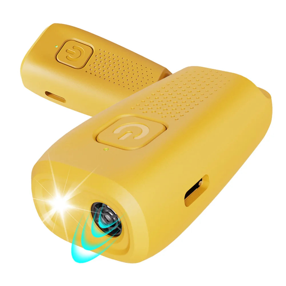 Anti Barking Training Device Type-C Rechargable Dog  Ultrasound Device Ultrasonic Dog Bark Stopper Light for Pet Gift