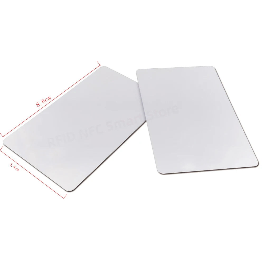 10/50pcs NFC Ntag216 Ntag215 Ntag213 White Card TAG ISO14443A RFID Cards Ntag 213 Chip for All NFC Enabled Phones