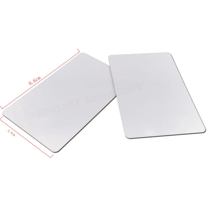 10/50pcs NFC Ntag216 Ntag215 Ntag213 White Card TAG ISO14443A RFID Cards Ntag 213 Chip for All NFC Enabled Phones