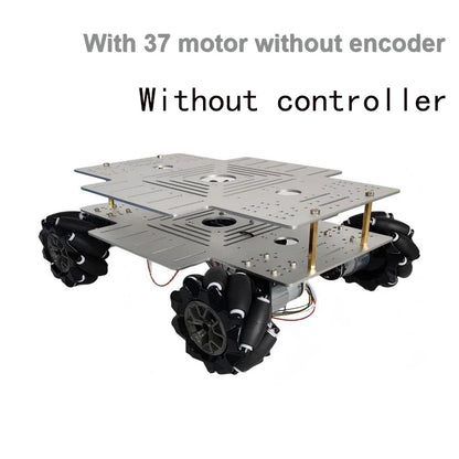 10-20Kg Load 330+240mm Big Plate 4WD Mecanum Wheel Robot Car with 12V Motor for Arduino ROS Robot Arm Chassis DIY Kit Toy Parts