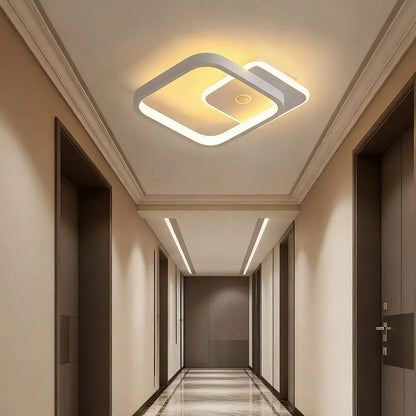 Energy Saving Smart Ceiling Light Human Body Sensor Auto on Off 85-265V for Corridor Hallway Entrance Balcony Lighting Fixture