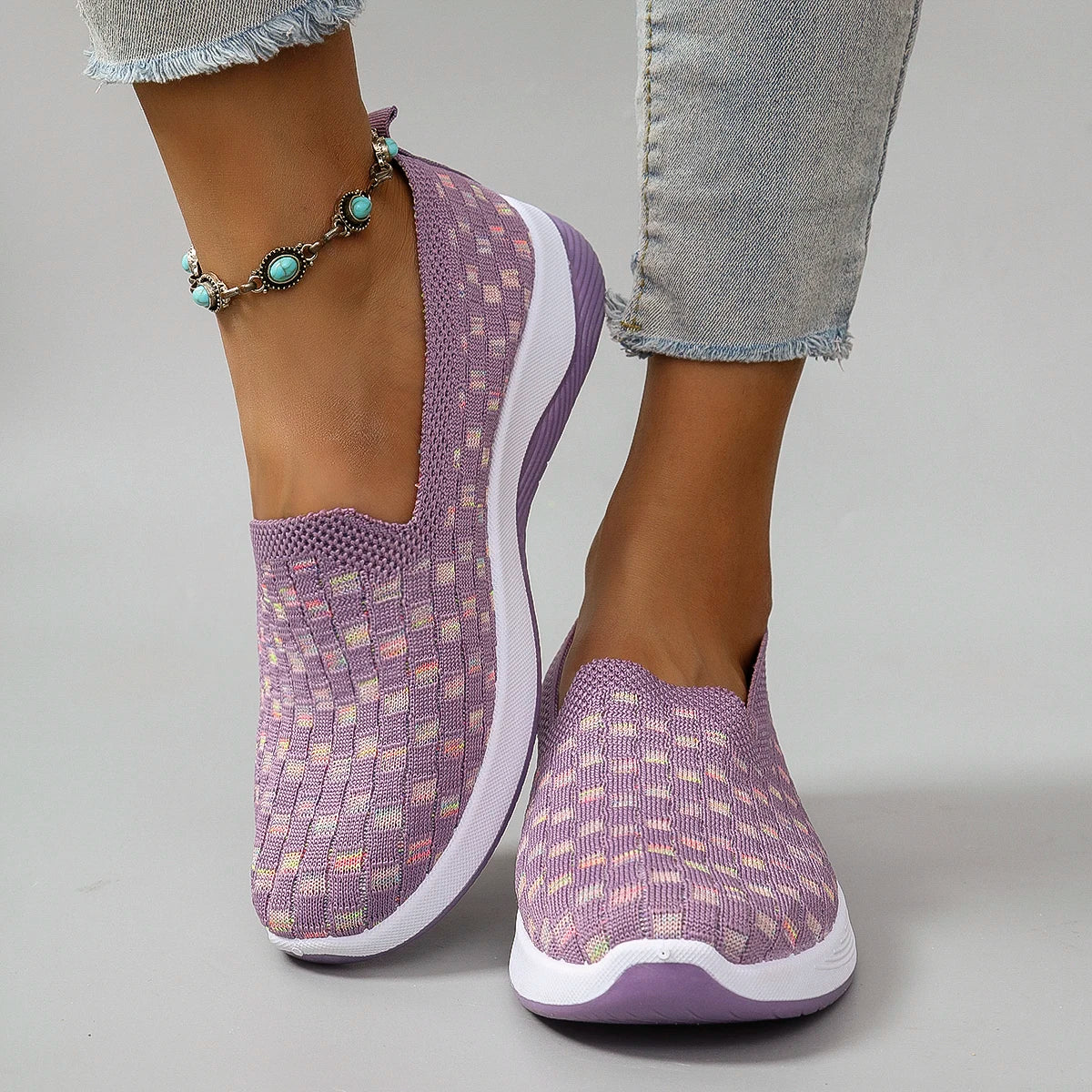 Women's summer breathable mesh flat shoes women's shoes casual sneakers shoes, clearance free shipping