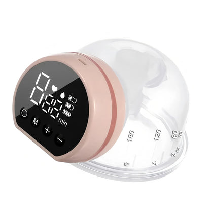 Hands-Free Electric Breast Pump 1PCS Portable Wearable Suction Breast Milk Collector Silent Comfort Breast Milking Machine USB