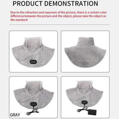 Electric Heating Shoulder Neck Pad Massager Three Gear Hot Compress Cervical Shawl Warmer for Heated Scarf Best Back Relax Brace