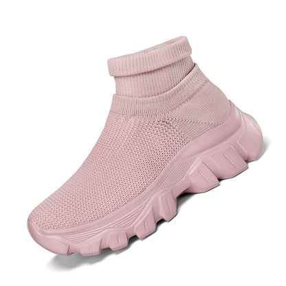 Women Shoes Men Brand Comfortable Sock Boots Non-slip Couple Ankle Boots Thick Soled Tenis Luxury Shoes Unisex Casual Sneakers