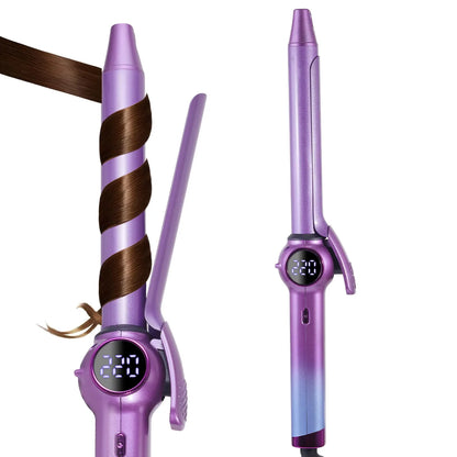 Hatteker Portable Hair Curler Negative Ion Damage-Free Bangs Curler Home Use Hair Styling Tool