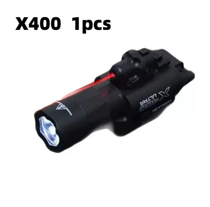 X400U Nylon Infrared Flashlight 200LM Scout Light New Color for 21mm Rail Airsoft Toy Gun