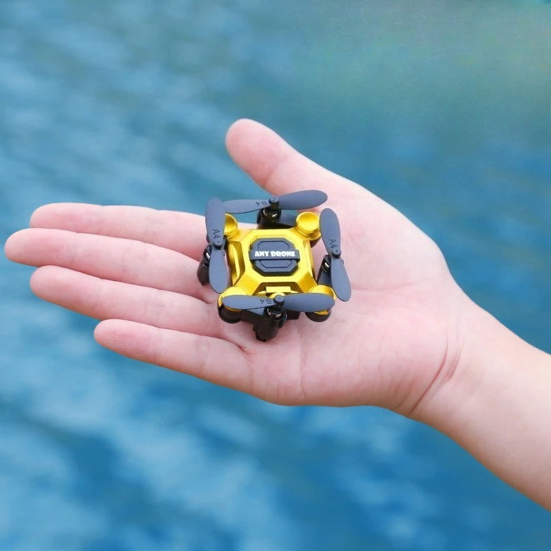 Mini Folding Drone, Remote-Controlled Aircraft, Aerial Photography Quadcopter, Toy, Small, Shockproof Helicopter