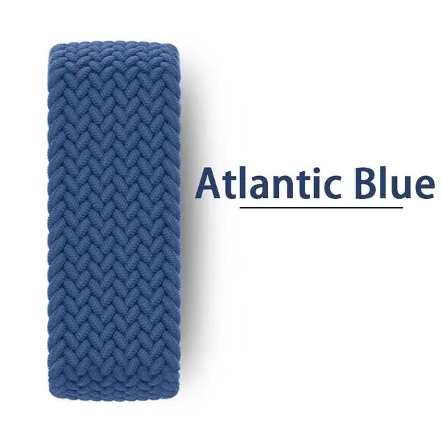 Band For Apple watch Series 10 11 46mm 42mm 9 7 8 5 SE 6 44mm 45mm 40mm 41mm Ultra 49mm bracelet correa Braided Solo Loop Strap