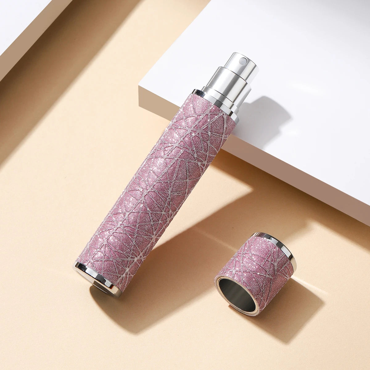 5ML Portable Compact Leather Perfume Bottle Multipurpose Sprayer