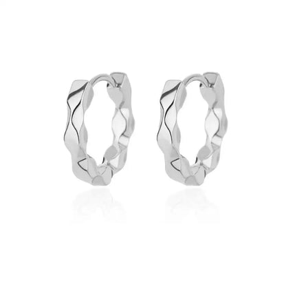 Luxury Star Pendientes Earrings For Women Girl Stainless Steel Minimalist Hoop Piercing 2025 New In y2k Jewelry aretes de mujer