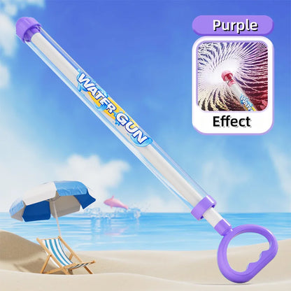 Water Gun, Water God Tool Beach Small Water Spray Pulling Water Gun Children Drifting Play Gift Toy