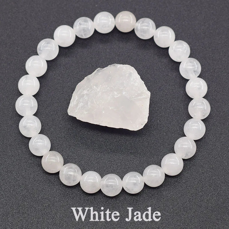 Natural Amethyst Quartz Crystal Bead Bracelet Health Bracelet for Women Weight Loss Fatigue Pressure Fatigue Relief Yoga Jewelry