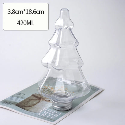 Christmas Cups Decorations 2026 Milk Tea Bottle Plastic Christmas Mug Gingerbread Man Xmas Tree Coffee Cup 2026 Christmas Gifts