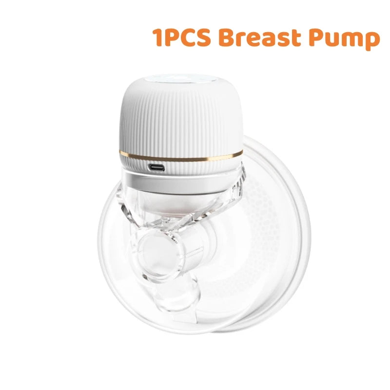 Wearable Electric Breastmilk Pump Handsfree BPA Free With 3 Mode 9 Levels Adjustable Low Noise Wireless Breastfeeding Pump