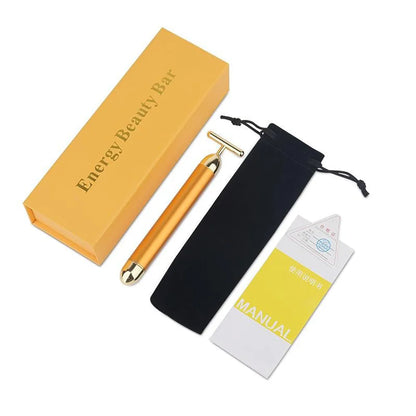 High quality massage vibrating stick set electric massage instrument facial beauty stick introduction instrument battery version