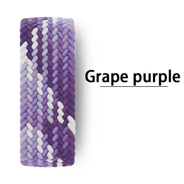 Band For Apple watch Series 10 11 46mm 42mm 9 7 8 5 SE 6 44mm 45mm 40mm 41mm Ultra 49mm bracelet correa Braided Solo Loop Strap
