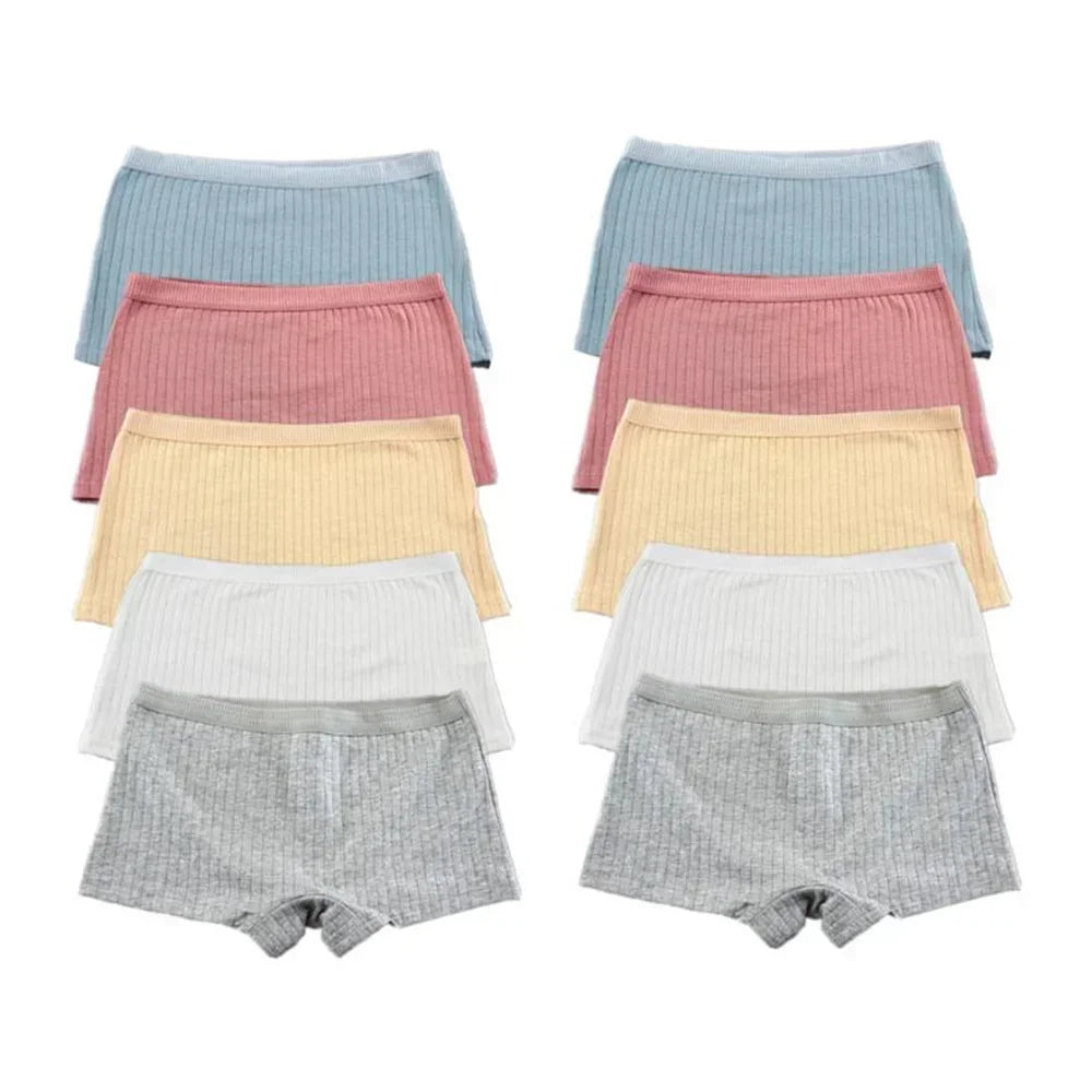 10PCS Fast Shipping M-XL 95% Cotton Boxer Shorts Women Sports Panties Yoga Panty for Female Underpants
