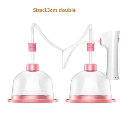 Professional Breast Massage Electromechanical Beauty Breast Enhancement Machine 2 Sizes of Vacuum Breast Pump Design Suction Cup
