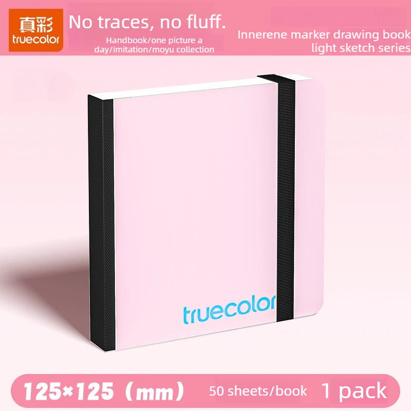 200g/㎡ Acrylic Marker Drawing Notebooks Paper For Watercolor Paper No Bleed Art Paper Cotton Fiber School Supplies Stationery