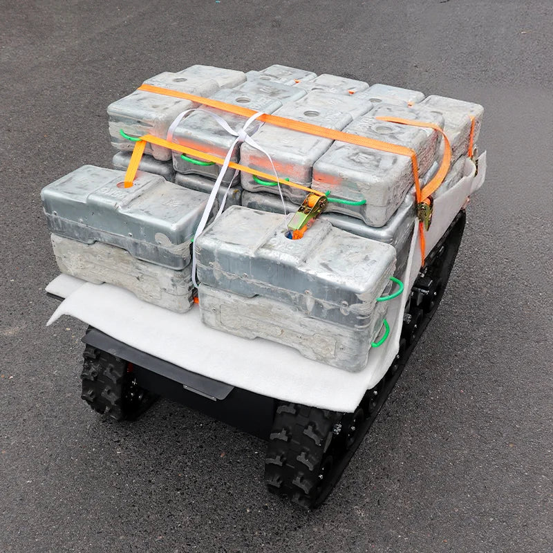 Heavy Load Capacity Industry Delivery Robot Platform with Superior Shock Absorption System, Durable Chassis