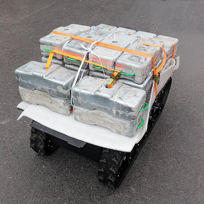 Heavy Load Capacity Industry Delivery Robot Platform with Superior Shock Absorption System, Durable Chassis