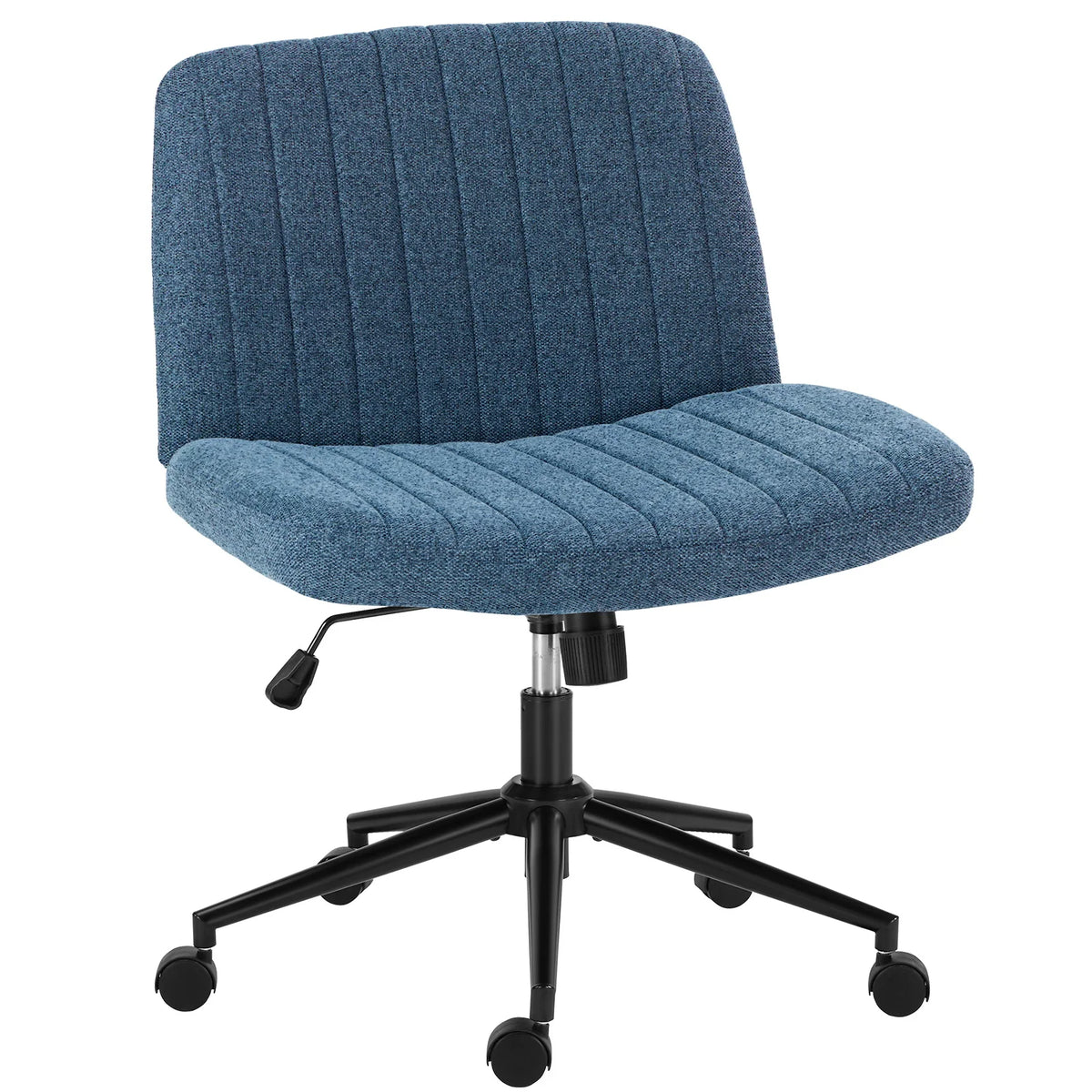 MCQ Armless With Wheel Ergonomic Gaming Office Chair with Adjustable Height 360° Swivel Gaming Racing Chair For Home Office