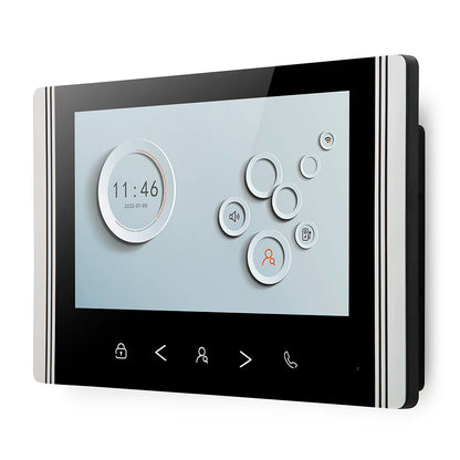 HOMSECUR 7" WIFI Video Door Phone Call Intercom Outdoor Monitoring for 2 Families